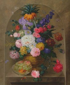 Still Life of Fruit and Flowers, 1807